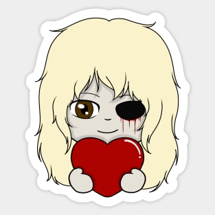 suicide sadie valentine chibi Sticker